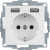Πρίζα Σούκο Με Θύρες USB Λευκό S.1/B.x BERKER