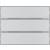 Μετώπη Bus Coupler KNX 3 Πλήκτρων Αλουμίνιο Κ.5 BERKER