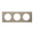 Πλαίσιο 3 Θέσεων Sandstone Celiane™ 066723 LEGRAND
