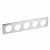 Πλαίσιο 5 Θέσεων Anodized Αλουμίνιο Celiane™ 068930 LEGRAND