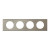 Πλαίσιο 4 Θέσεων Materials Ατσαλι Brushed Celiane™ 069104 LEGRAND