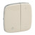 Μετώπη Dimmer 2 Πλήκτρων Κρέμ Valena™Allure 752086 LEGRAND