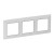 Πλαίσιο 3 Θέσεων Λευκό Με Χρώμιο Valena™  Life 754033 LEGRAND