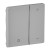 Μετώπη Dimmer 2 Πλήκτρων Αλουμίνιο Valena™Life 754892 LEGRAND