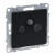 Πρίζα ΤV-RD-SAT Διέλευσης Ανθρακί Seano™ 765468 LEGRAND