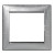 Πλαίσιο 1 Θέσης Cubist Αλουμίνιο Valena™ 770341 LEGRAND