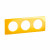Πλαίσιο 3 Θέσεων Κίτρινο Saffron Celiane™ CP0403 LEGRAND