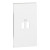 Μετώπη Πρίζας Διπλής USB 2 Στοιχείων Λευκό KW12C LivingNow BTICINO