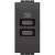 Πρίζα Φόρτισης USB Διπλή TypeC+C 1 Στοιχείου Γραφίτης L4191CC BTICINO