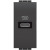 Πρίζα Φόρτισης USB TypeC 1 Στοιχείου Γραφίτης L4192C BTICINO