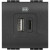 Πρίζα Φόρτισης USB TypeA+C 2 Στοιχείων Γραφίτης L4287C2 BTICINO