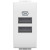 Πρίζα Φόρτισης USB Διπλή TypeΑ+A 1 Στοιχείου Λευκό N4191AA BTICINO