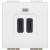 Πρίζα Φόρτισης USB TypeC+C 2 Στοιχείων Λευκό N4286C2 BTICINO