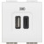Πρίζα Φόρτισης USB TypeA+C 2 Στοιχείων Λευκό N4287C2 BTICINO