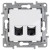 Πρίζα Δικτύου RJ45 Διπλή UTP Cat.6 Λευκή Niloe™ NP LEGRAND