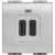 Πρίζα Φόρτισης USB TypeC+C 2 Στοιχείων Αλουμίνιο NT4286C2 BTICINO
