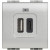 Πρίζα Φόρτισης USB TypeA+C 2 Στοιχείων Αλουμίνιο NT4287C2 BTICINO
