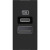 Πρίζα Φόρτισης USB Διπλή TypeA+C 1 Στοιχείου Μαύρο RG4191AC BTICINO