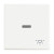 Μετώπη 1 Πλήκτρου Σύμβολο Φώς Λευκό Soft 1789LI-884 BUSCH-JAEGER/ABB