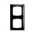 Πλαίσιο 2 Θέσεων Μαύρο 2512-95-507 Basic55 ABB