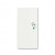Μετώπη KNX 1/2 Πλήκτρου Dimmer Αριστερό Λευκό Soft SRD-1-L-884 Free@home ABB