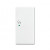 Μετώπη KNX 1/2 Πλήκτρου Dimmer Δεξί Λευκό SRD-2-R-94 Free@home Basic55 ABB
