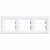 Πλαίσιο 3 Θέσεων Οριζόντιο Λευκό EPH5800321 ASFORA
