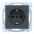 Πρίζα Σούκο Ασφαλείας Ανθρακί MEG2300-0414 System-M MERTEN