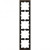 Πλαίσιο 5 Θέσεων Mocca MEG4050-6552 D-Life MERTEN
