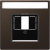Μετώπη Πρίζας Ηχείων Ή HDMI Mocca MEG4250-6052 D-Life MERTEN