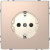 Πρίζα Σούκο Ασφαλείας Σαμπάνια MTN2300-6051 D-Life MERTEN