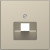 Μετώπη Πρίζας Δικτύου RJ45 Sahara MTN4521-6033 D-Life MERTEN