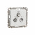 Πρίζα TV-RD-SAT Διέλευσης 10dB Λευκό SDD111488 Sedna SCHNEIDER ELECTRIC