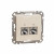 Πρίζα RJ45 Διπλή Cat6A STP Μπεζ SDD112467S Sedna SCHNEIDER ELECTRIC