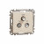 Πρίζα TV-RD-SAT Διέλευσης 7dB Μπεζ SDD112484 Sedna SCHNEIDER ELECTRIC