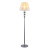 Φωτιστικό Δαπέδου E27 Ασημί Και Λευκό Olivia AD477216 ACA LIGHTING