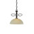 Φωτιστικό Μονόφωτο Ε27 Καφέ Και Μελί Electra AD89061 ACA LIGHTING