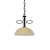 Φωτιστικό Μονόφωτο Ε27 Καφέ Και Μελί Electra AD89061 ACA LIGHTING