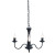 Φωτιστικό Τρίφωτο Ε14 Μαύρο Knossos DLA12013PB ACA LIGHTING
