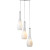 Φωτιστικό Τρίφωτο E14 Λευκό Cave DLA5203A ACA LIGHTING