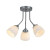 Φωτιστικό Τρίφωτο E14 Χρώμιο Και Λευκό Rea DLA8113A ACA LIGHTING