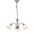 Φωτιστικό Τρίφωτο Ε14 Χρώμιο Byron DLX7393 ACA LIGHTING