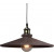 Φωτιστικό Μονόφωτο Ε27 Σκουριά Hippolyte KS1288P361RT ACA LIGHTING