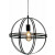 Φωτιστικό Μονόφωτο Ε27 Μαύρο Sirena KS1483P1BK ACA LIGHTING