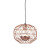 Φωτιστικό Μονόφωτο Ε27 Χαλκός Aladdin KS180430PC ACA LIGHTING