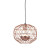 Φωτιστικό Μονόφωτο Ε27 Χαλκός Aladdin KS180430PC ACA LIGHTING