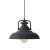 Φωτιστικό Μονόφωτο Ε27 Μαύρο Και Λευκό Gaia KS184331BW ACA LIGHTING