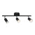Σποτ Οροφής Τρίφωτο GU10 Μαύρο Trinity MC634BK3 ACA LIGHTING