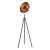 Φωτιστικό Δαπέδου E27 Μαύρο Και Χρυσό ML306681FBG Camara ACA LIGHTING