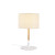 Πορτατίφ Ε27 Λευκό Και Καφέ Yasmine OD6508TWH ACA LIGHTING